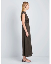 Proenza Schouler White Label - Miranda Dress In Linen Slub