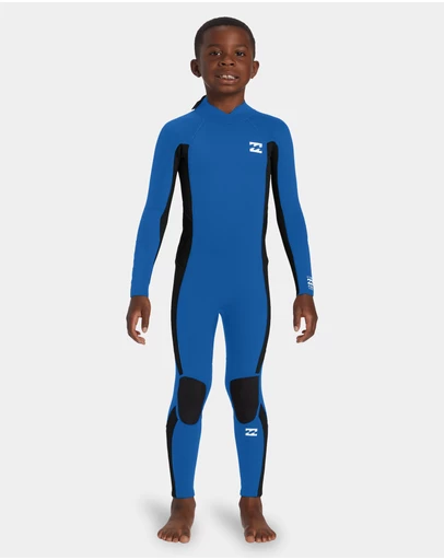 Billabong Kids - Boys 0 to 7 3/2mm Foil Back Zip Wetsuit