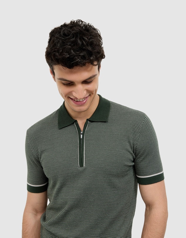 Politix - Joseph Stripe Knit Polo