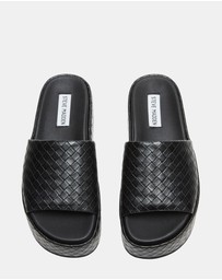 Steve Madden - Playa Black Sandals
