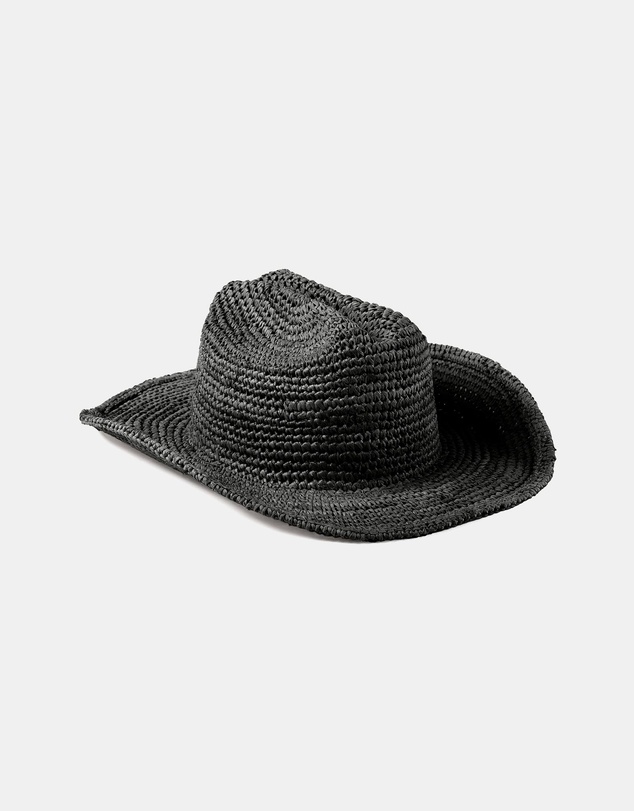 Lack Of Color - Raffia Cowboy Hat