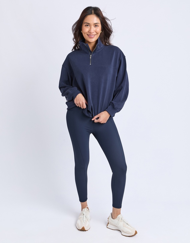 Foxwood - Luxe Zip Crew