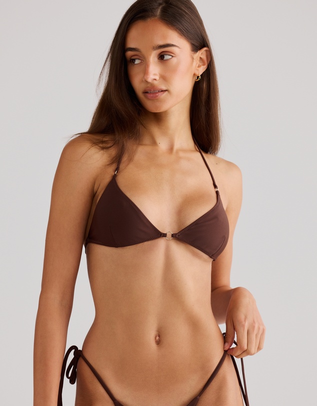 Vacay Swimwear - Palma Top Chocolate
