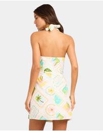 Roxy - Womens Postcards Wrap Dress