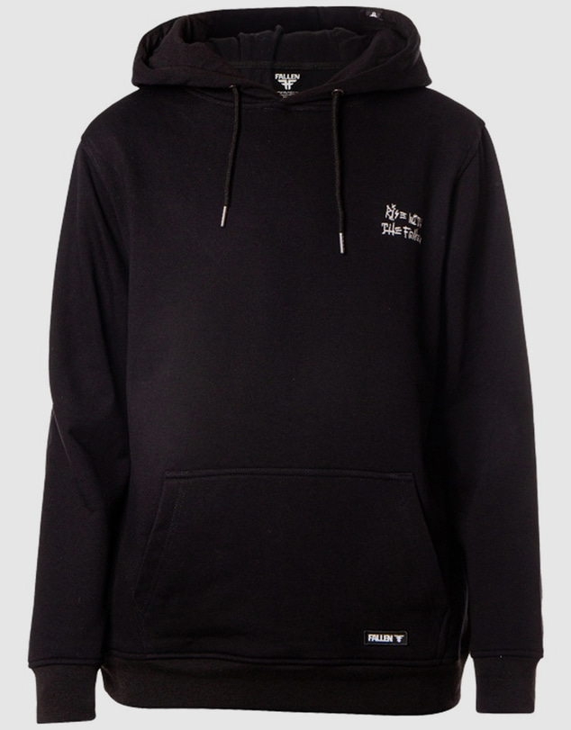 Fallen Footwear - Mens Dark Horse Hoodie Black