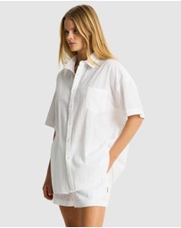 Sea Level Australia - Ripples Aloha Shirt