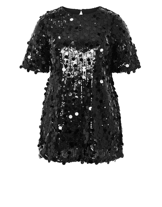 City Chic - Adorn Sequin Mini Dress