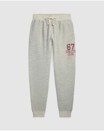 Polo Ralph Lauren - ICONIC EXCLUSIVE - Loopback Fleece Graphic Jogger Pants