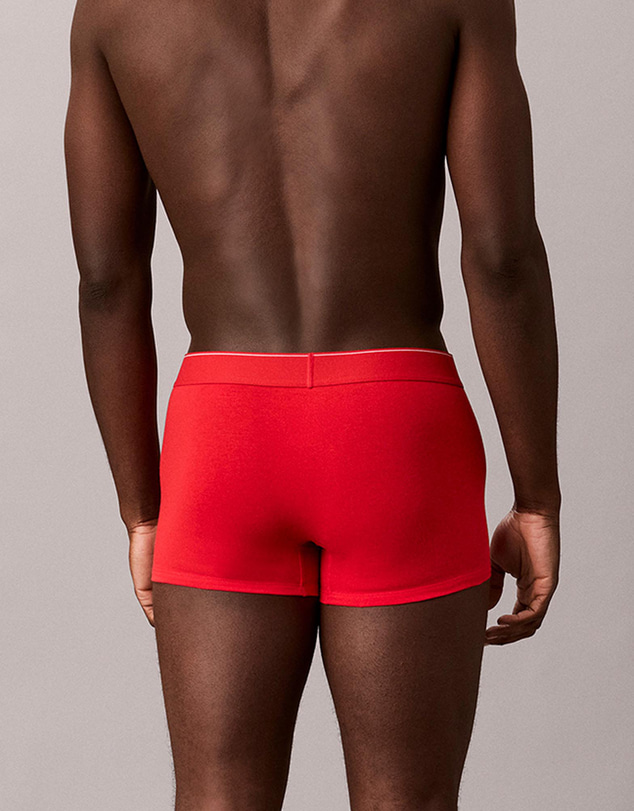 Calvin Klein - 3-Pack Graphic Monogram Cotton Trunks