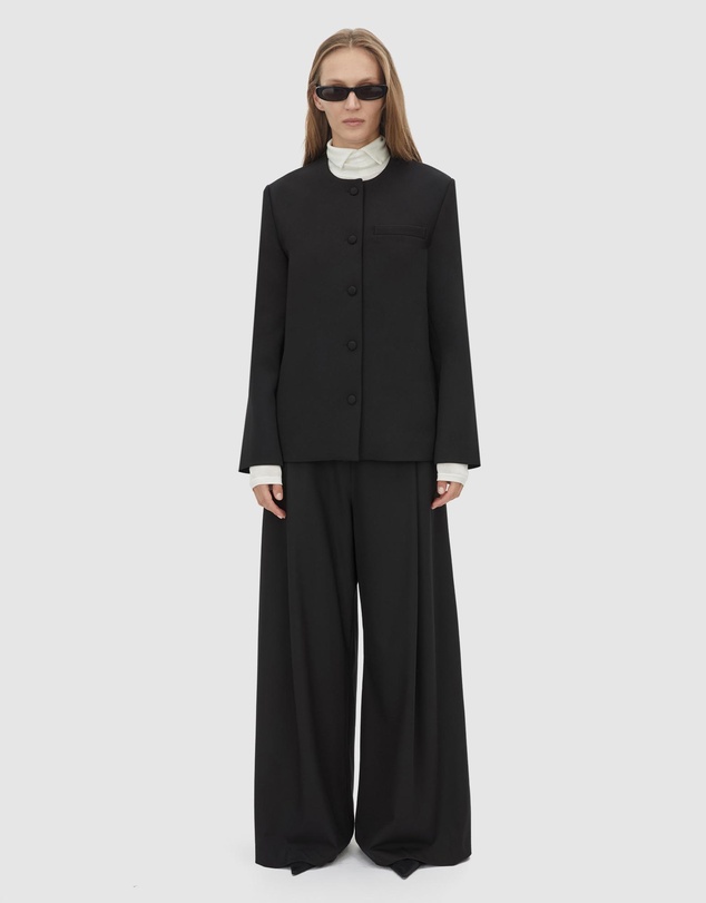 CAMILLA AND MARC - San Fitted Collarless Jacket