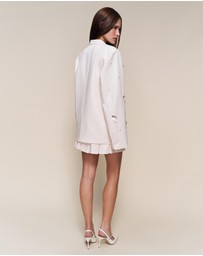 Guizio - Embellished Oversized Blazer