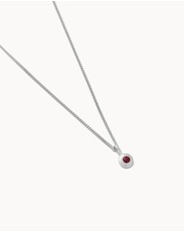 Kirstin Ash - Birthstone Necklace January Garnet