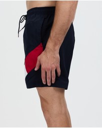 Tommy Hilfiger - Slim Fit Mid Length Swim Shorts