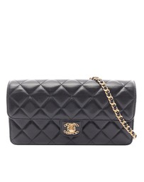 Pre-Loved by Azura Reborn - Pre-Loved CC Quilted Lambskin East West Single Flap