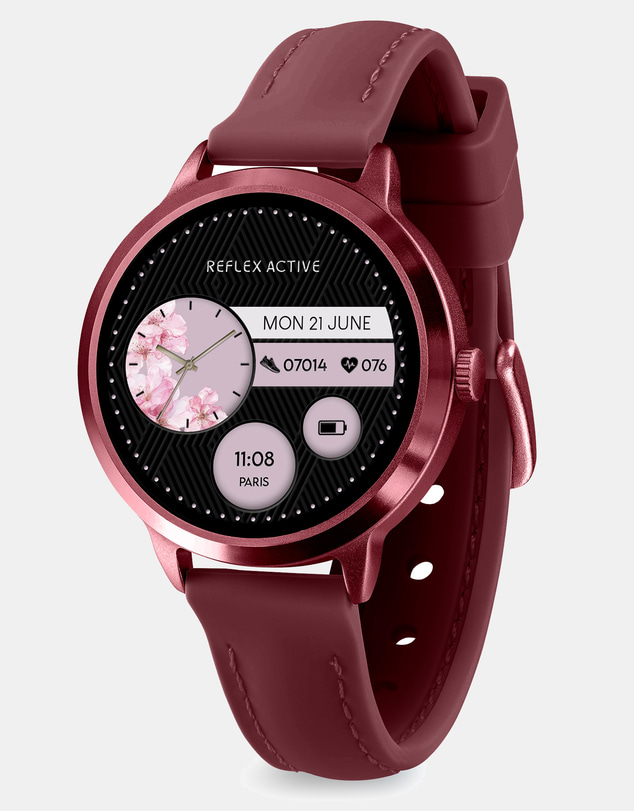 Reflex Active - Spectra 300R Burgundy Smart Watch