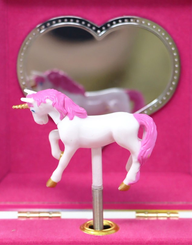 Pink Poppy - Dreamland Unicorn Small Musical Jewellery Box