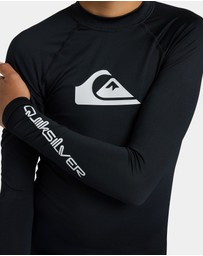 Quiksilver - Boys 8 to 16 All Time Long Sleeve Rash Vest