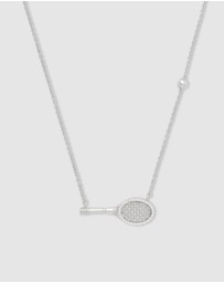 Wanderlust + Co - Tennis Your Way Necklace