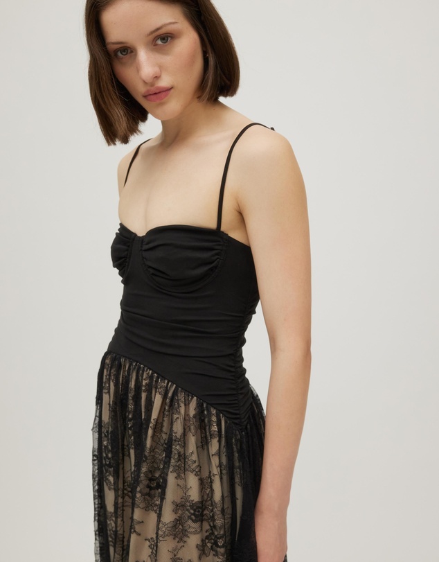 Minima Esenciales - Karrisa Lace Maxi Dress