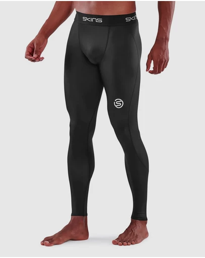 SKINS - SKINS Compression Men's Series-1 Running/Gym Long Tight Black