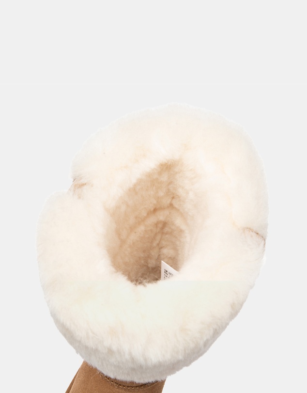 EVERAU - Australian Shepherd Ugg Tall Eleny Platform Cow Suede Upper UGG Boots