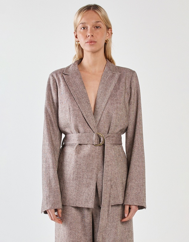 Sass - Thalia Belted Blazer