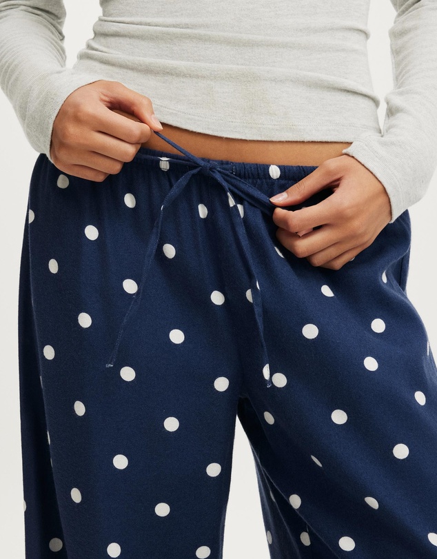 Cotton On Body - Cloud Soft Flannel Wide Leg Pant