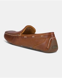 Sperry - Gold Harpswell Driver Medium Leather Tan- Men's