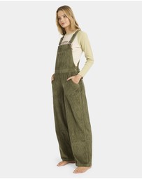 Billabong - Womens Vacay Cord Overall