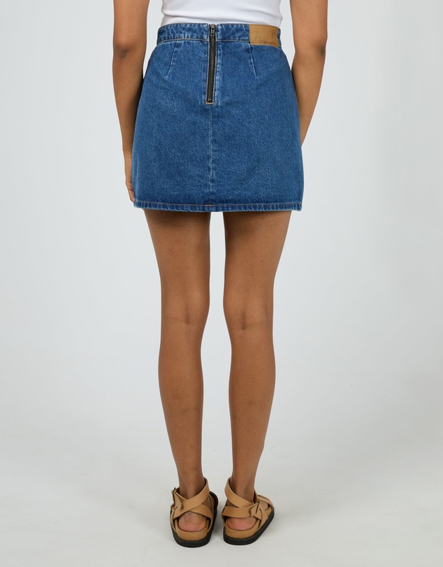 All About Eve - Becca Skirt Heritage Blue