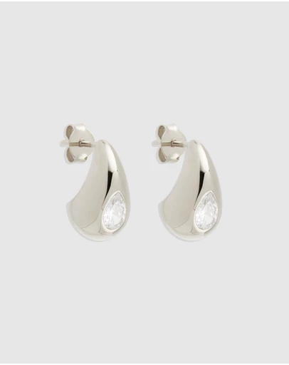 By Charlotte - Dewdrop Small Earrings