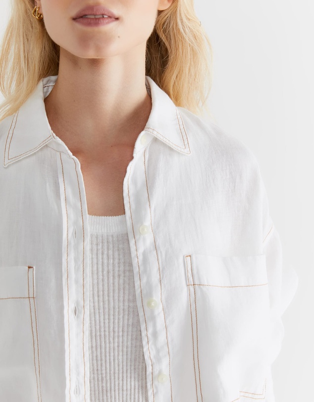 Jag - Linen Oversized Shirt