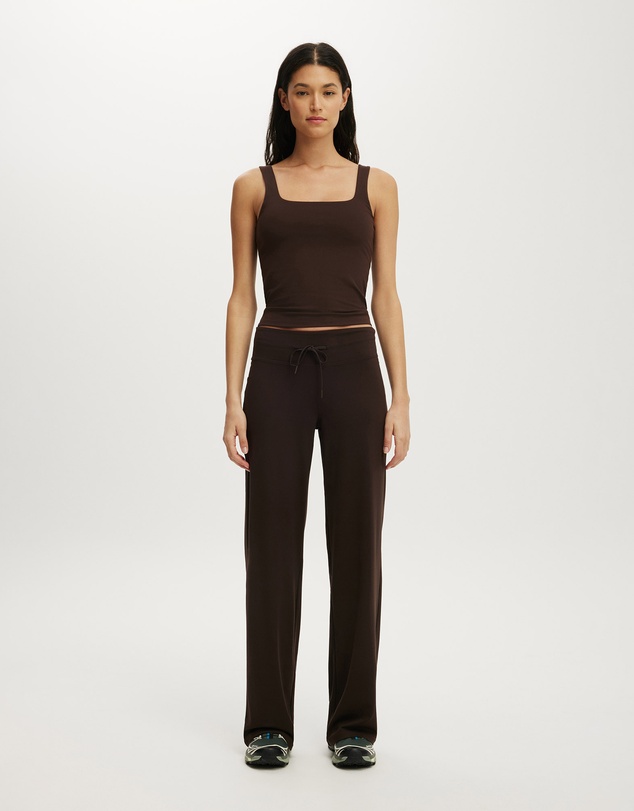 Cotton On Body Active - Ultra Soft Tie Front Wide Leg Pant