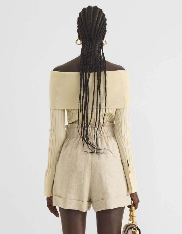 Zerafima - Grasslands Off The Shoulder Top