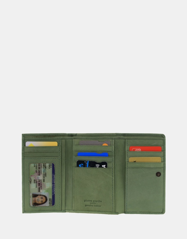 Pierre Cardin - Pierre Cardin Leather Ladies Tri-Fold Wallet
