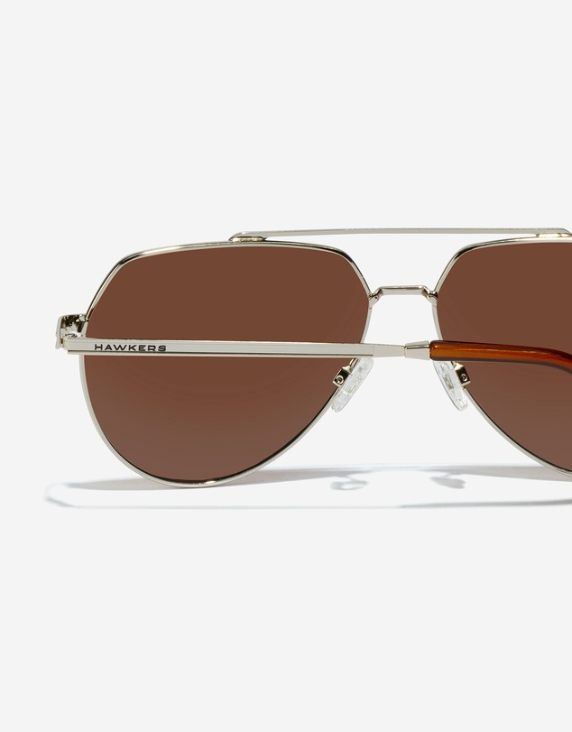 Hawkers Co - HAWKERS - Polarized Karat Brown SHADOW Sunglasses for Men and Women UV400