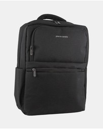 Pierre Cardin - Pierre Cardin Nylon Travel & Business Backpack with Built-in USB Port