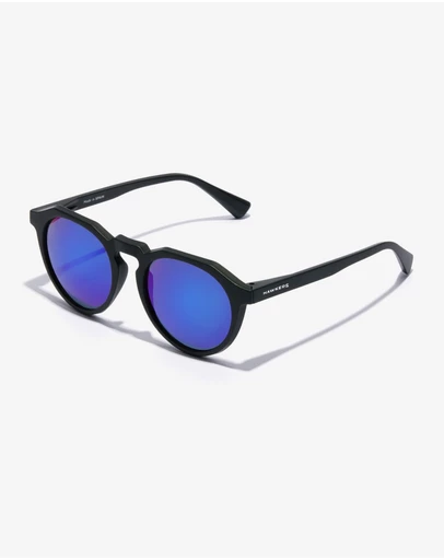 Hawkers Co - HAWKERS Black Blue Warwick Raw Sunglasses for Men and Women UV400