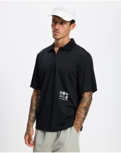 Left of Field Golf - Bass Straight Mv Golf Polo