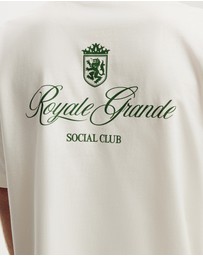 Cotton On - Box Fit Text T-Shirt