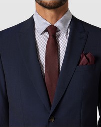 Politix - Silk Textured Two-tone Pocket Square