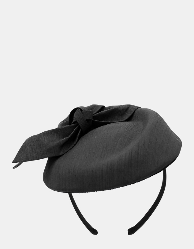 Morgan & Taylor - Florence Fascinator in Black