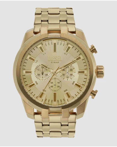 Diesel - Diesel Split Gold Watch DZ4590