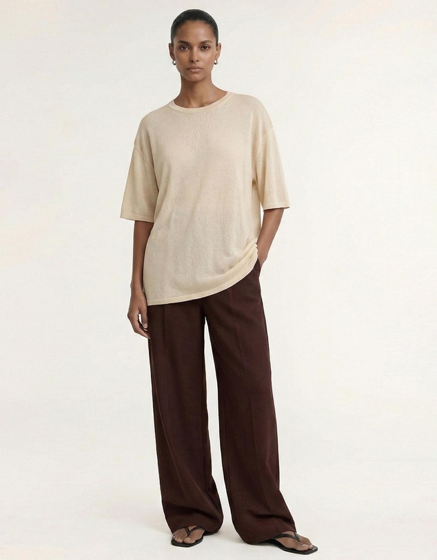Staple the Label - Orla Oversized Knit Tee