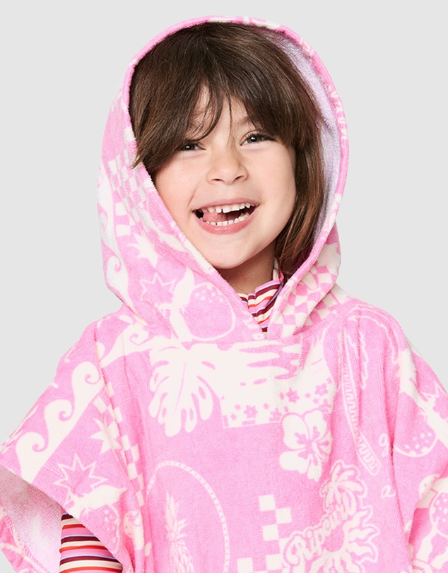 Rip Curl - Mixed Snap Hooded Towel - Kids-Teens