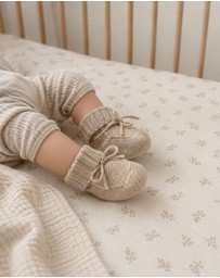 SILK MAGNOLIA - 100% Cashmere Baby Booties