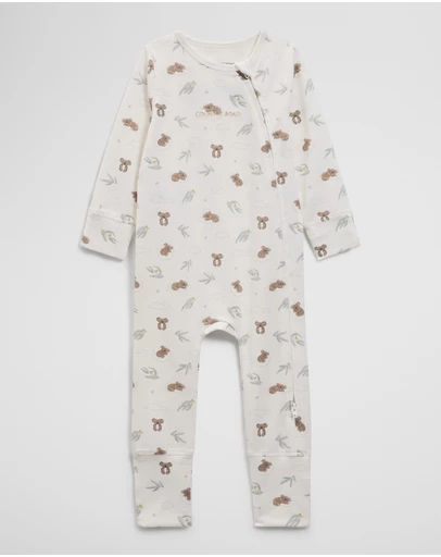 Country Road - Organically Grown Cotton Jersey Print Jumpsuit