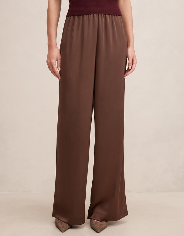 Forever New - Sara Satin Wide Leg Pants