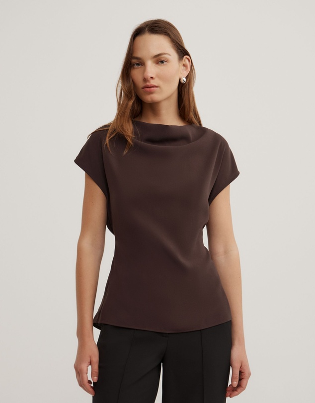 Witchery - Cowl Tie Belt Top