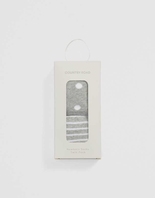 Country Road - Newborn Sock Pack Of 2